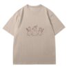 Rabbit Print Khaki T-Shirt