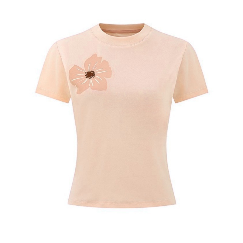 Delicate Flower Pattern T-Shirt