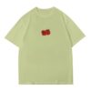 Tomato Graffiti Print Green T-Shirt