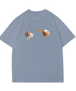 Fun And Unique Haze Blue T-Shirt