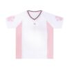 Pink & White Colorblock Oversized T-Shirt