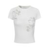Clean Floral Design T-Shirt