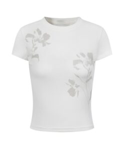 Clean Floral Design T-Shirt