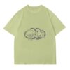 Heart-Shaped Cartoon Animal Green T-Shirt