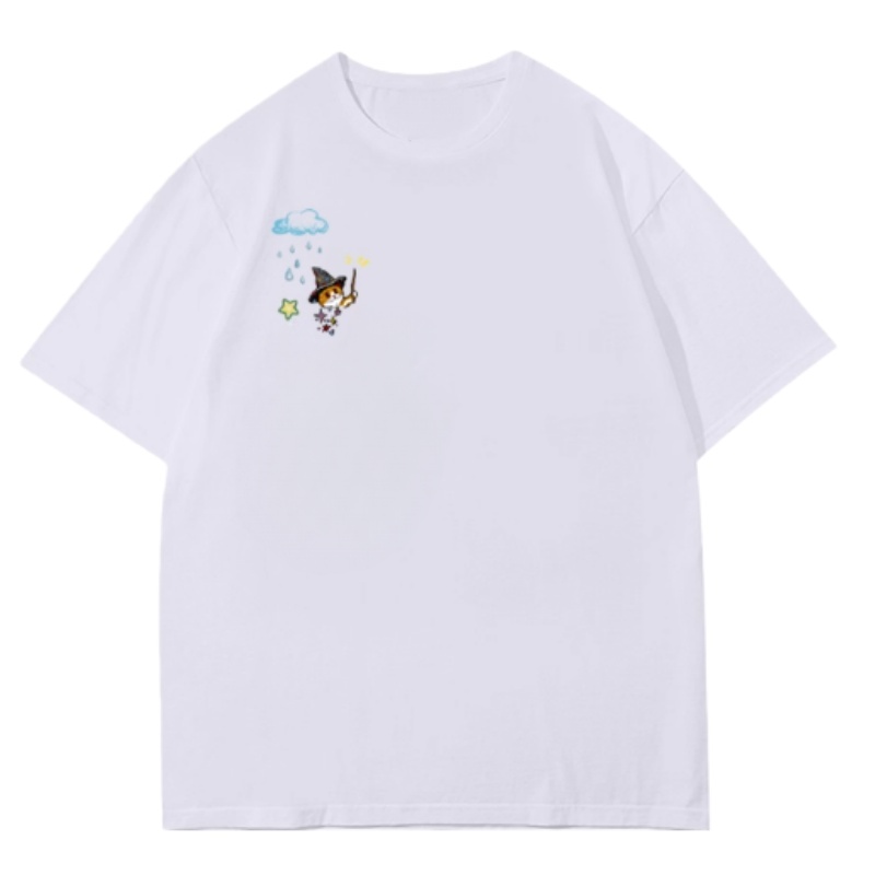 Hand-drawn graffiti simple pattern T-shirt